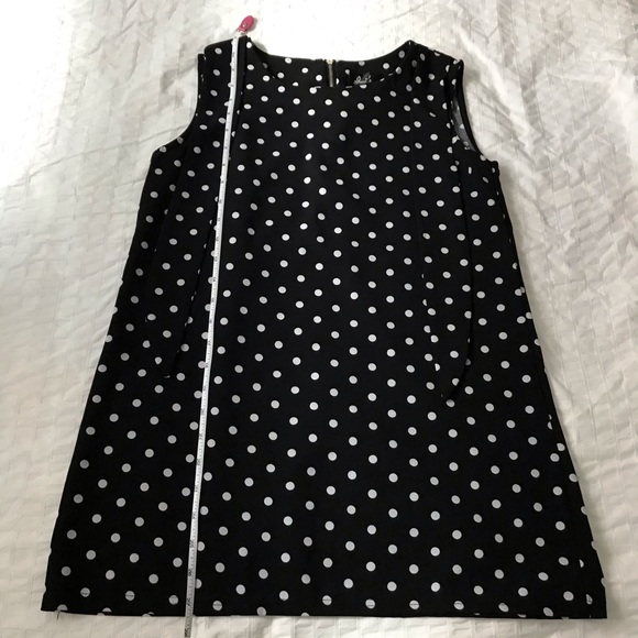 SOLD - Black tunic with white polka dots - Picture 10 of 12